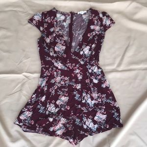 Dress romper. Only worn twice!